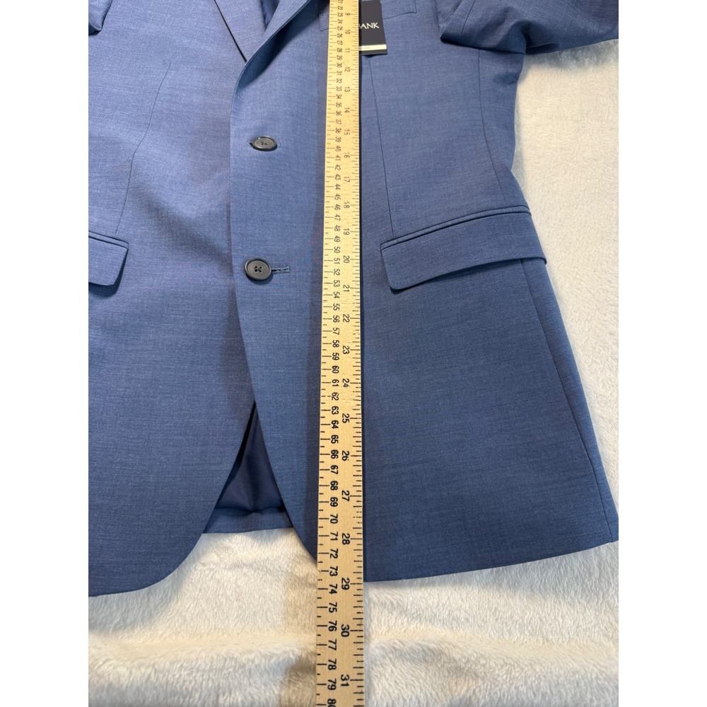 NEW Jos. A. Bank Mens Skinny Fit Stretch Suit Blue 38R 2-Button Sport Coat - Picture 8 of 15